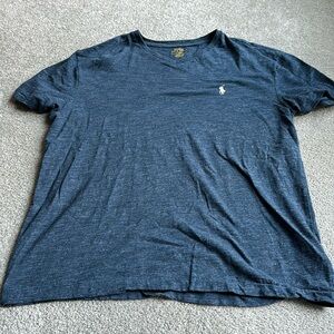 Polo Ralph Lauren Navy Classic Fit Men's Tee Size Medium EUC